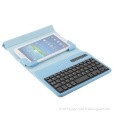 Wireless Bluetooth Keyboard Leather Case for Tablet PC